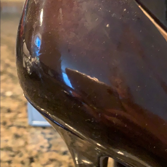 Nine & Co. dark burgundy platform heels 7.5 - Picture 2 of 5